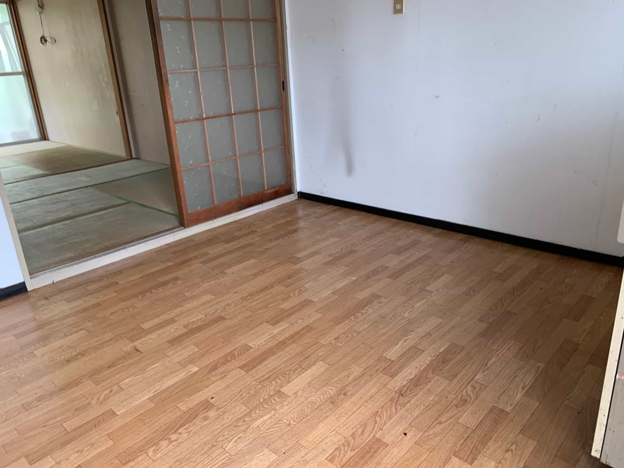 部屋施行後