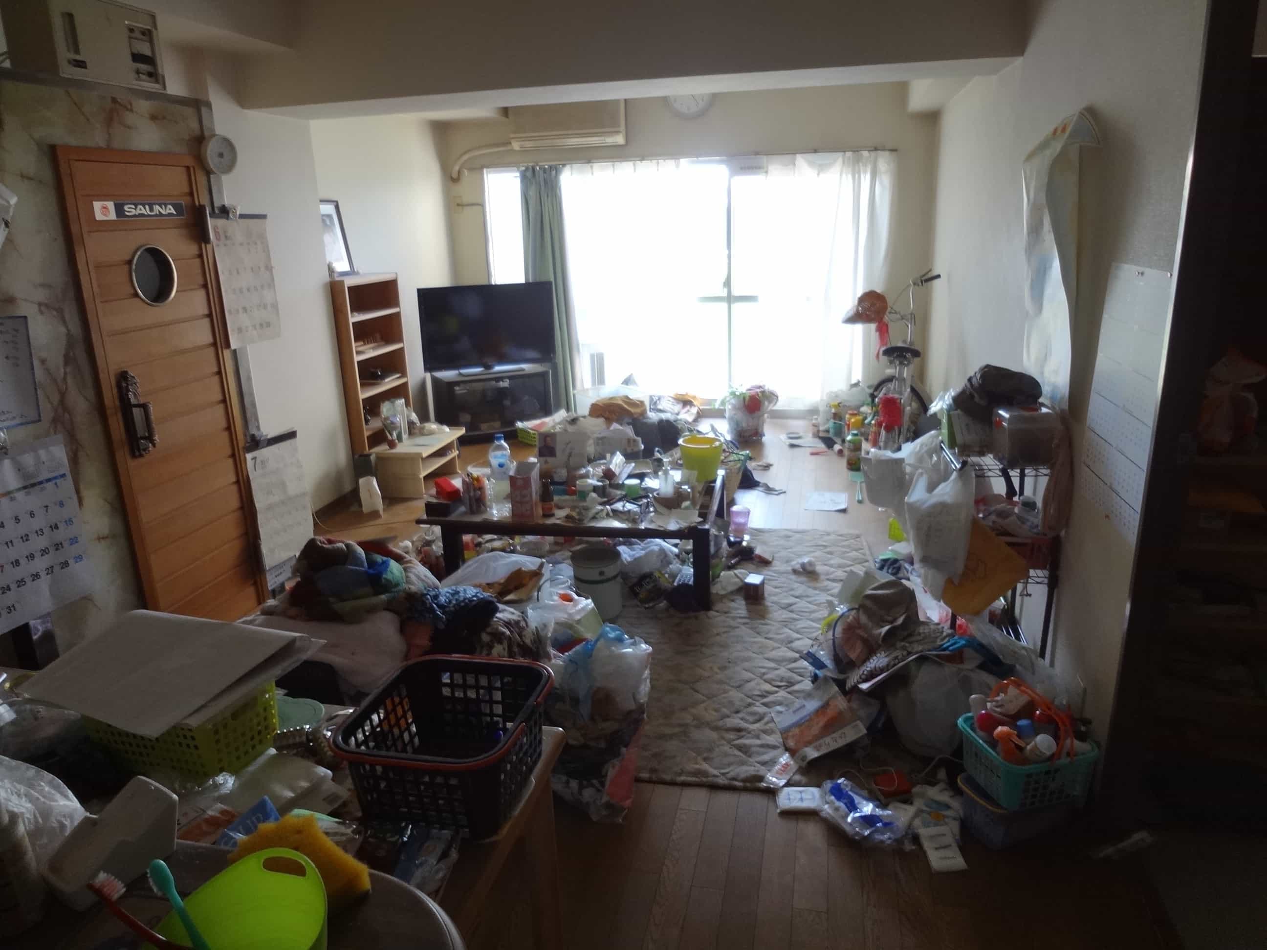 部屋施行前